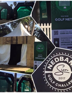 Mobile Golf Zone - Giant Inflatable Golf Net - Daily Rate